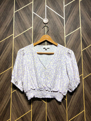 Trendy Linen CropTop Size Small