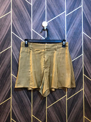 Women Mini Shorts Silk Small | Size Waist 28
