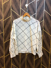 Western Top Silk – Medium Size (Chest: 19, Length: 25  baggy  )