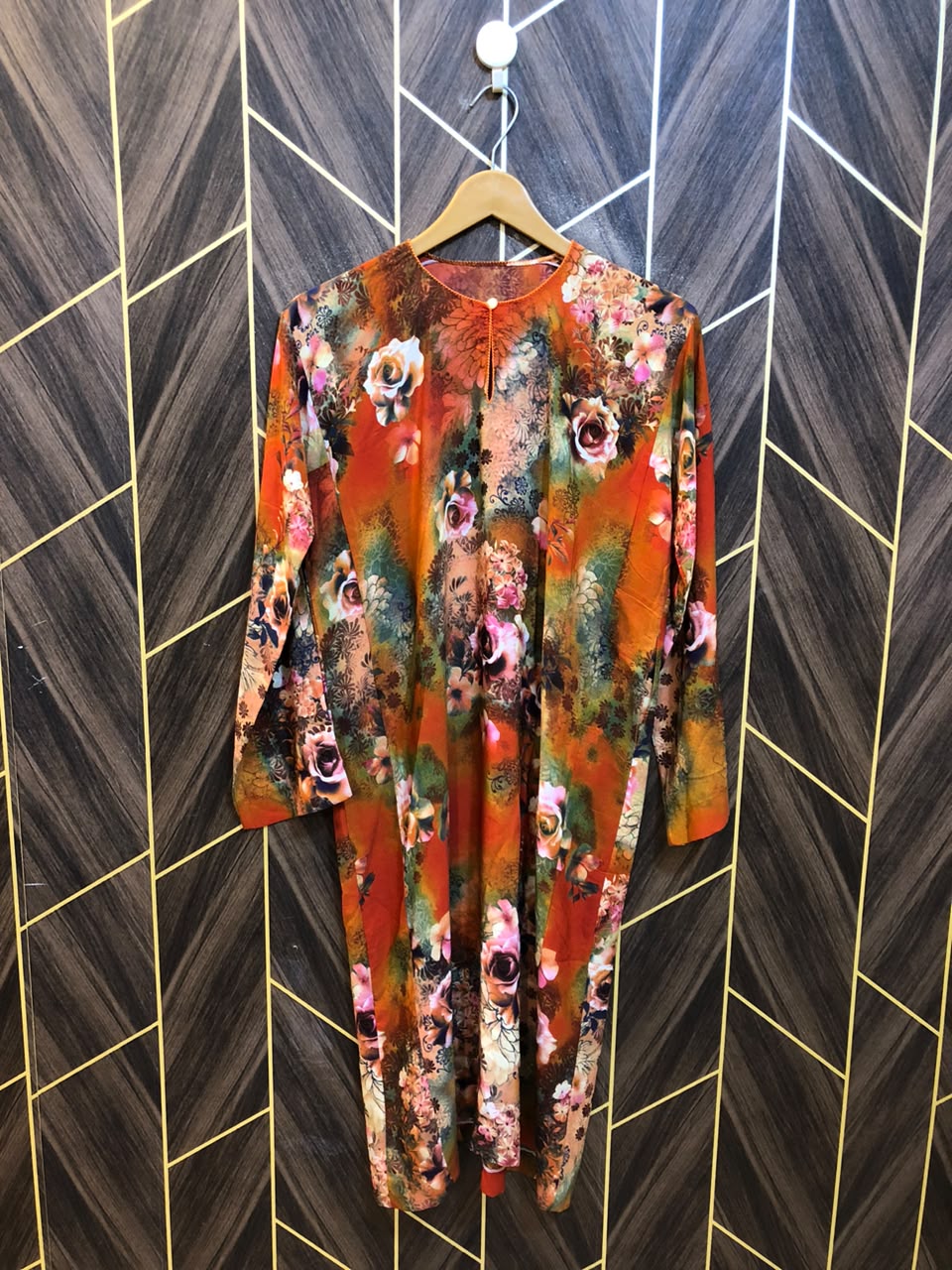 Women Silk Cord Set | Shirt Chest 18 | Shirt Length 38 | Skirt Waist 28 | Skirt Length 40