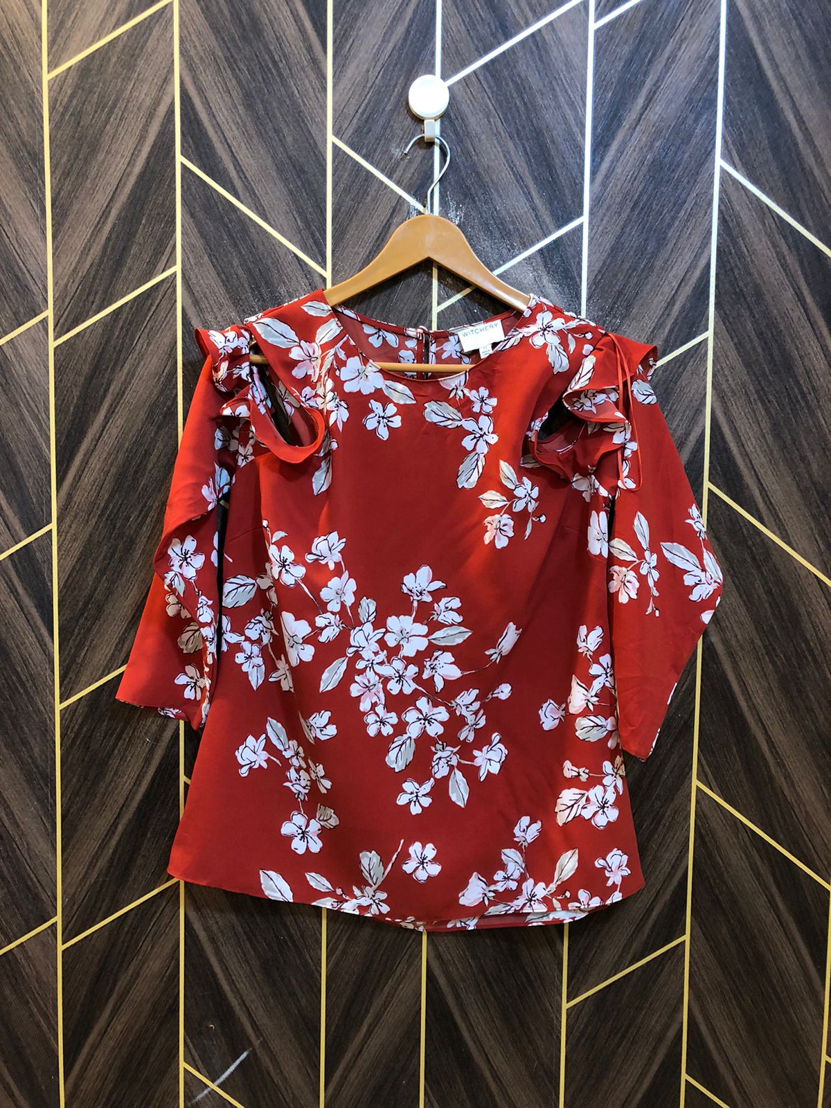 Western Top Chiffon – Small Size (Chest: 18, Length: 25  )