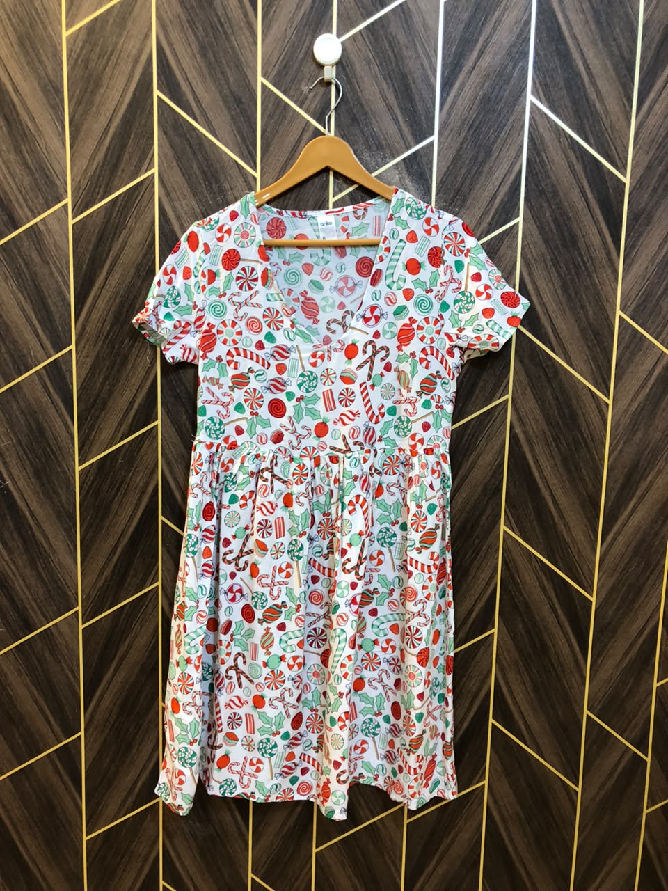 Mini Dress Linen Small Size Chest 18 Length 37