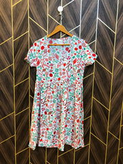 Mini Dress Linen Small Size Chest 18 Length 37