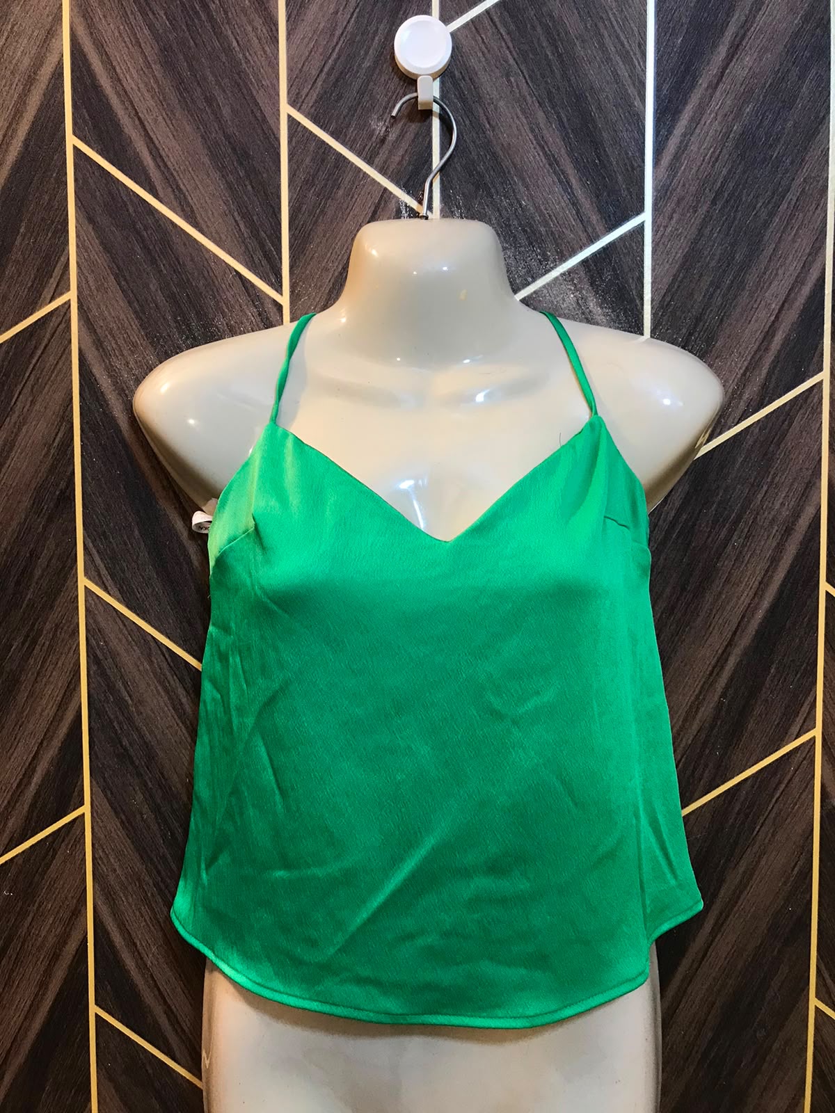Trendy Silk CropTop Size Small to Medium