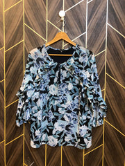 Western Top Chiffon – Medium Size (Chest: 19, Length: 26  )