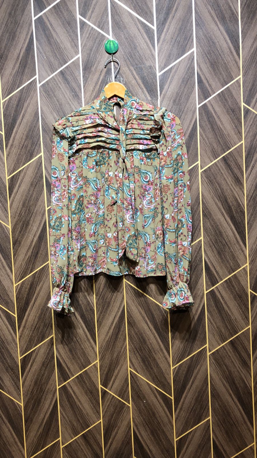 Western Top Chiffon – Small Size (Chest: 20, Length: 22)