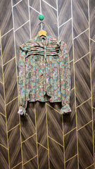 Western Top Chiffon – Small Size (Chest: 20, Length: 22)