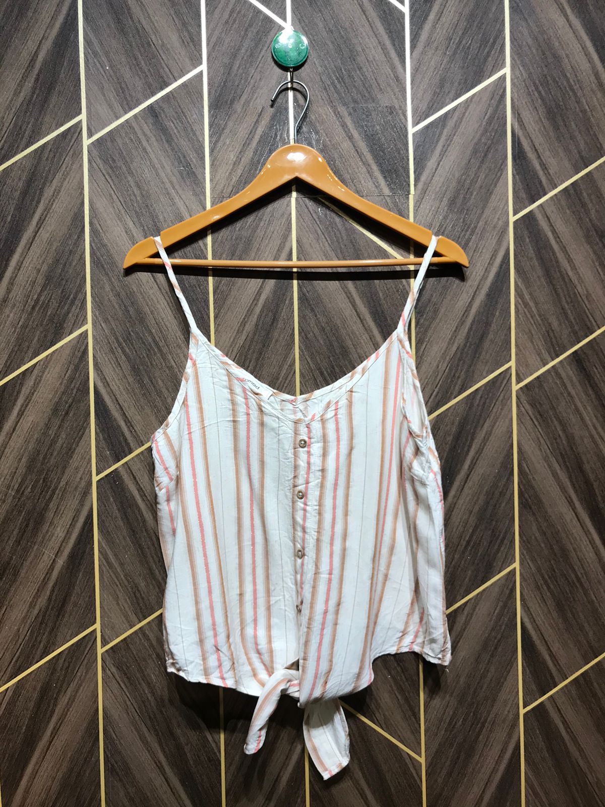 Trendy Linen CropTop Size Small