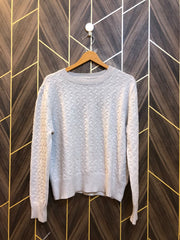 Women Crop Sweater Large | Size | Chest 20 | Length 24 baggy
