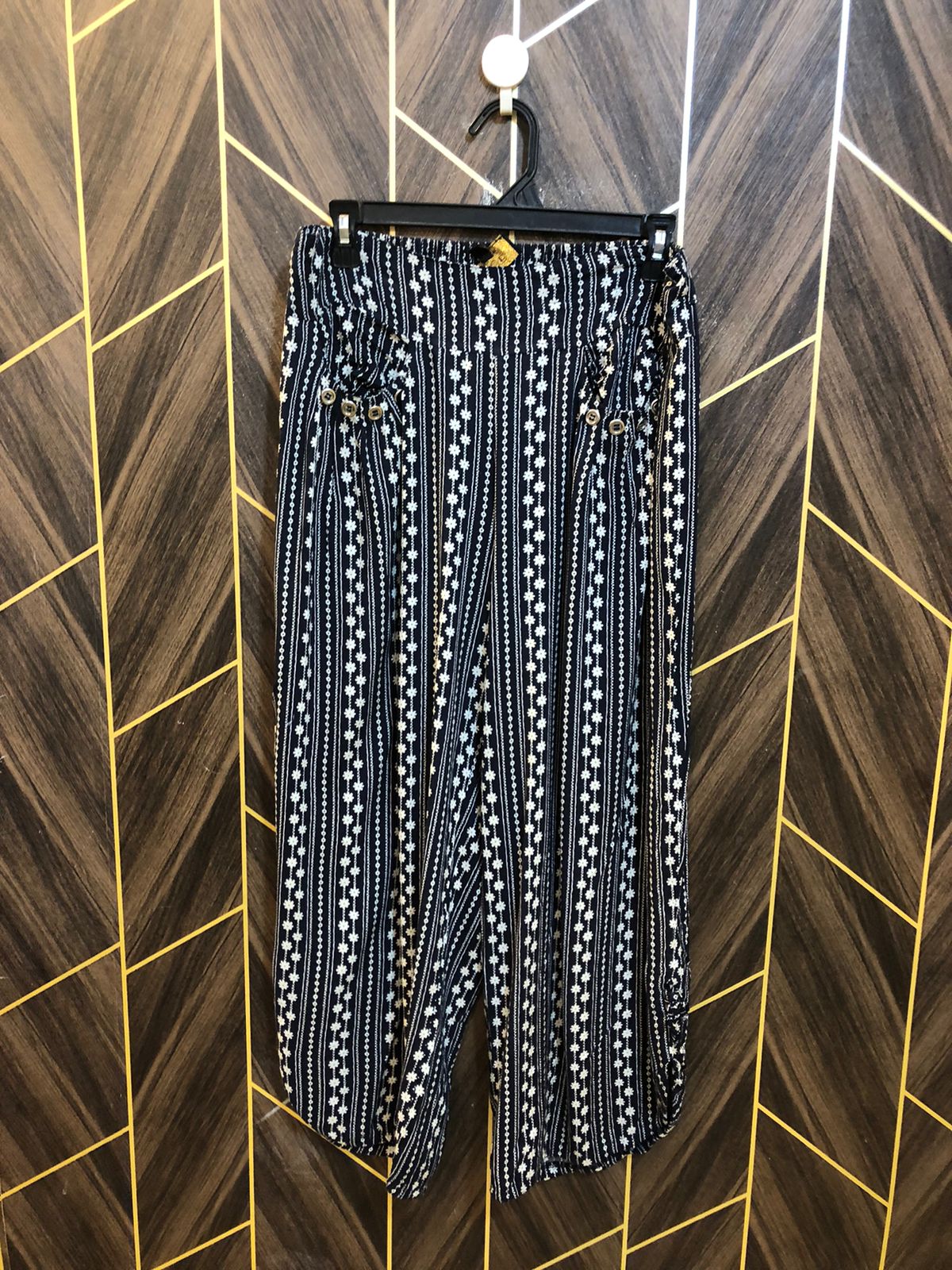 Western Linen Plazo Medium | Size Waist 32 | Length 35