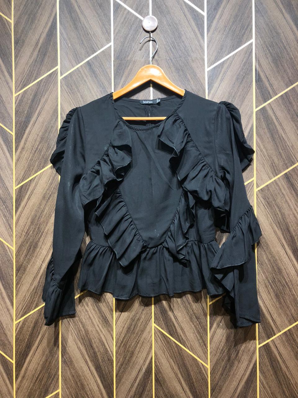 Western Top Chiffon – Small Size (Chest: 18, Length: 31)