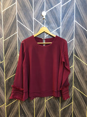 Western Top Chiffon – Medium Size (Chest: 19, Length: 23 )