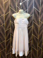 Mini Dress Chiffon Small Size Chest 18 Length 34