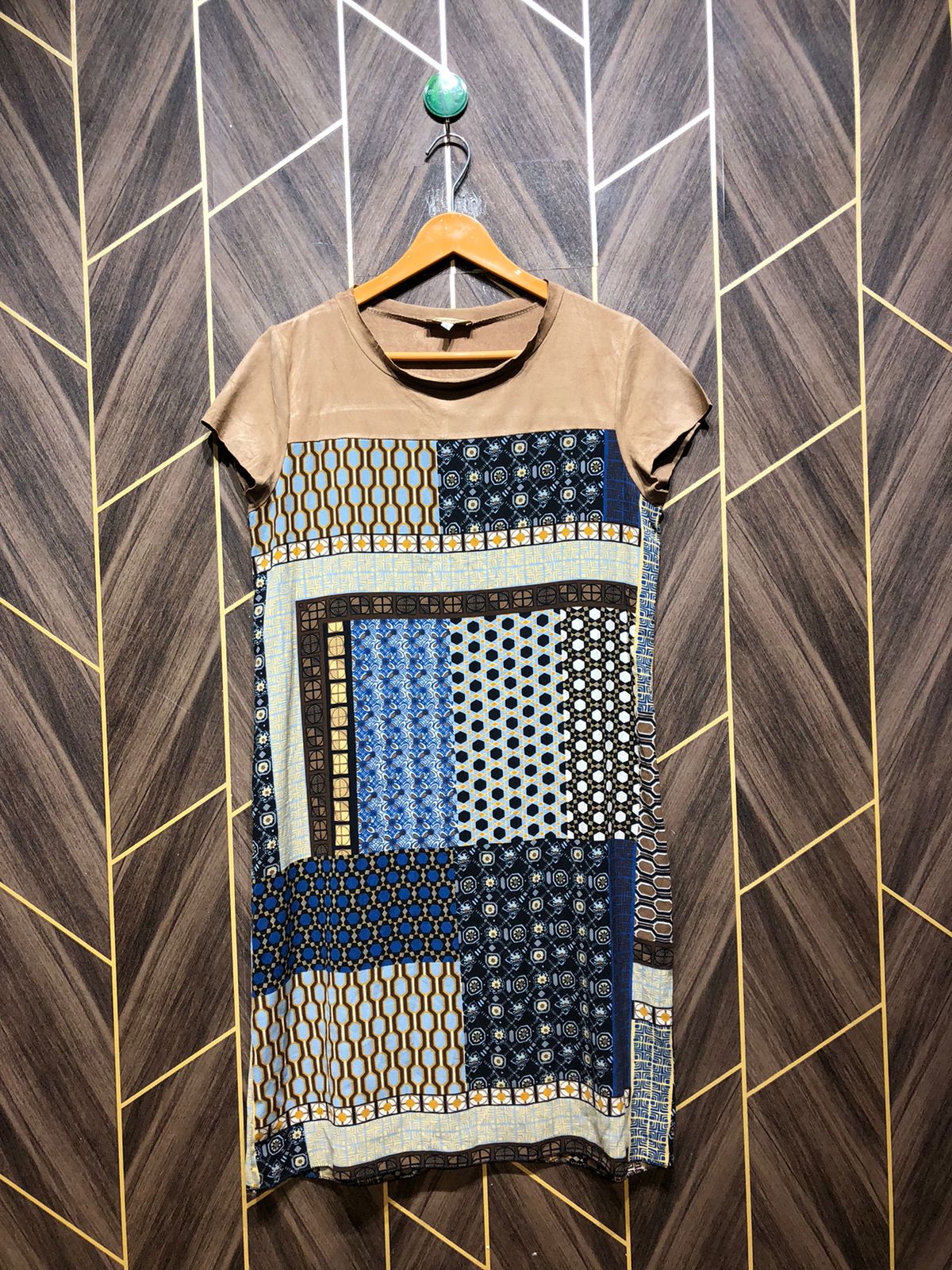 Mini Dress Chiffon Large Size Chest 20 Length 37