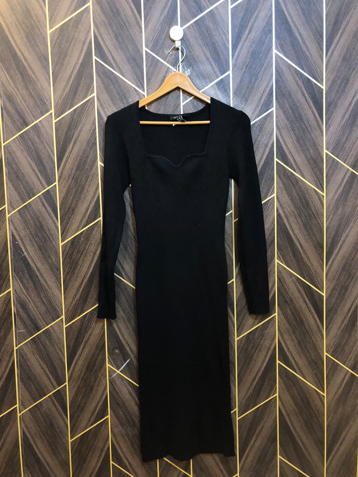 Bodycon Dress Jersey Medium | Size | Chest 19 | Length 43