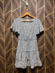 Mini Dress Chiffon X Small Size Chest 17 Length 32