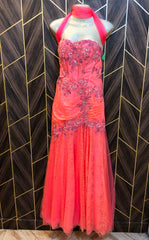 Western Long Maxi  net Chiffon Medium | Size | Chest 19 | Length 56