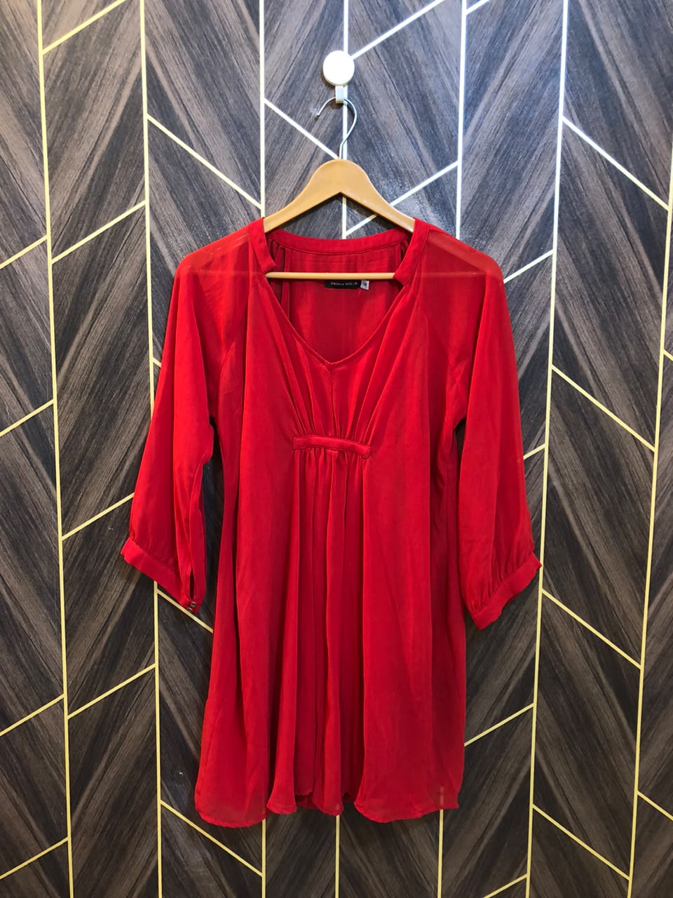 Western Top Chiffon – Large Size (Chest: 20, Length: 31)