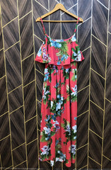 Western Long Maxi Silk Small | Size | Chest 18 | Length 57