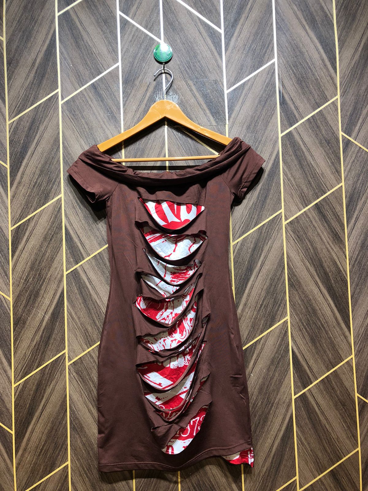 Mini Dress Jersey X Small Size Chest 17 Length 31