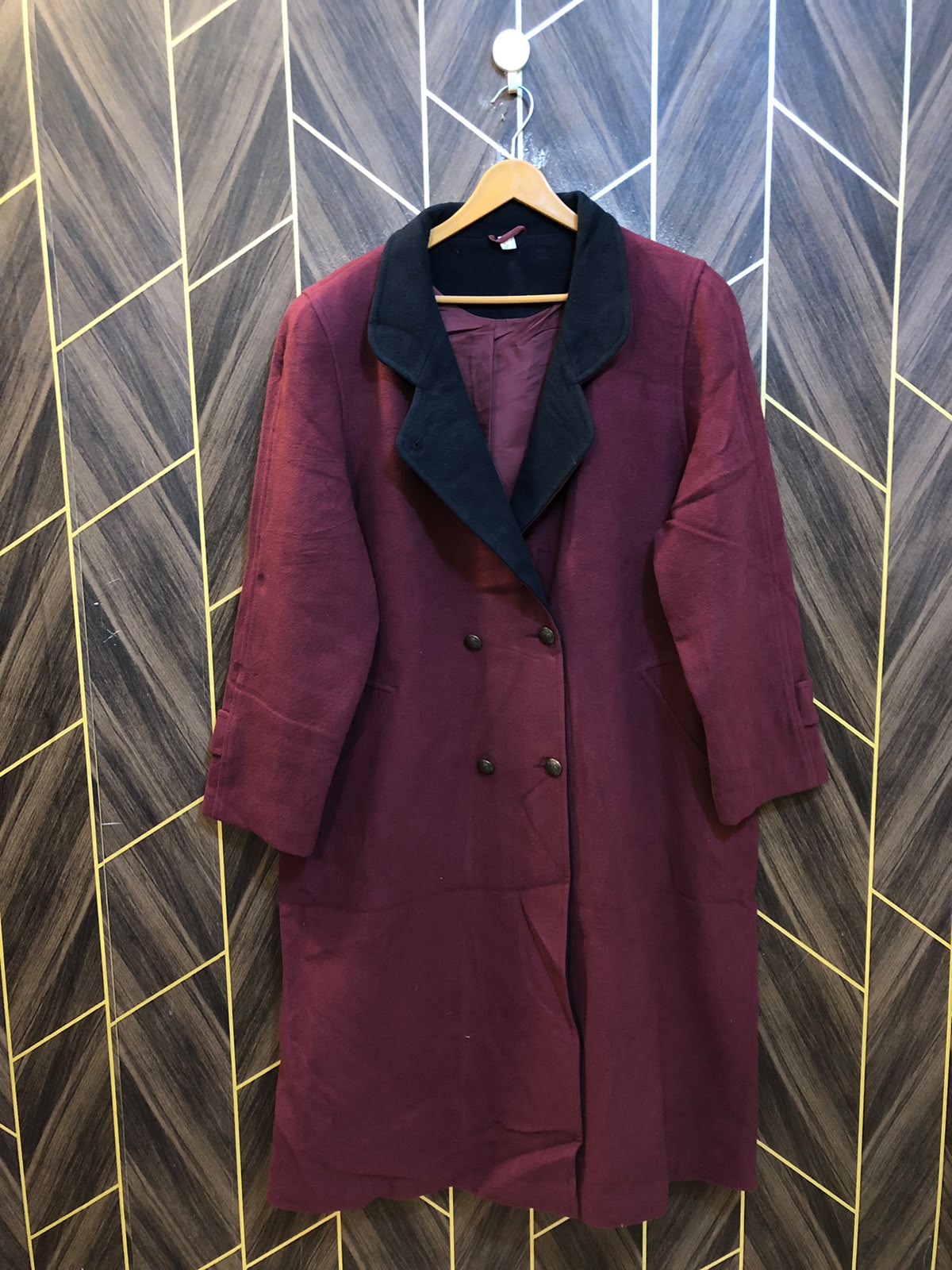 Women Wool Coat 3XL | Size | Chest 25 | Length 45