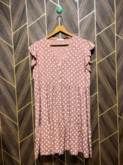 Women Long Shirt Linen X Large | Chest 23 | Length 36