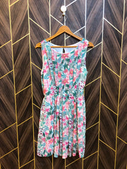 Mini Dress Chiffon Medium Size Chest 19 Length 38