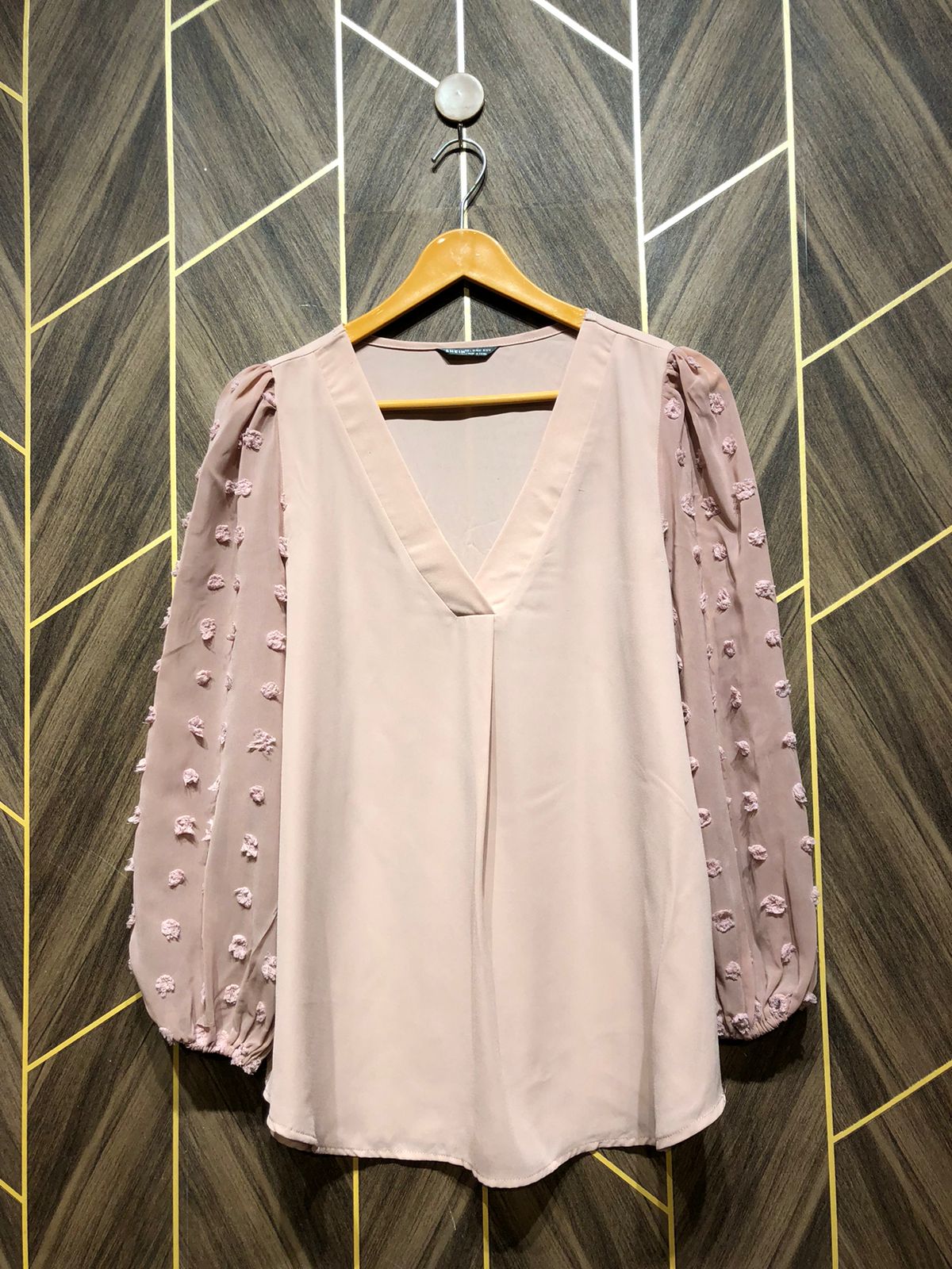 Western Top Chiffon – Large Size (Chest: 20, Length: 27 )