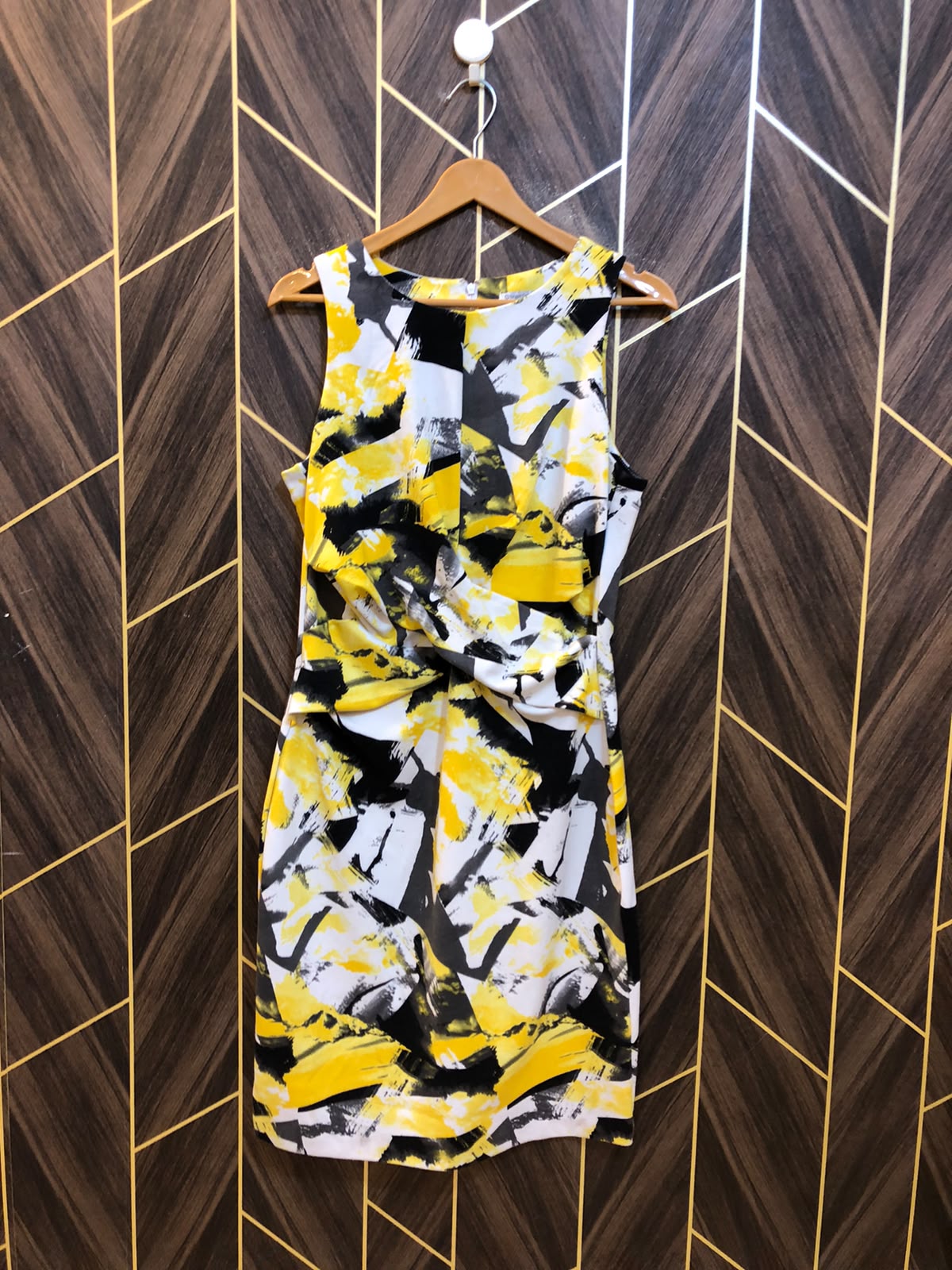 Mini Dress body straight Jersey Large Size Chest 20 Length 40