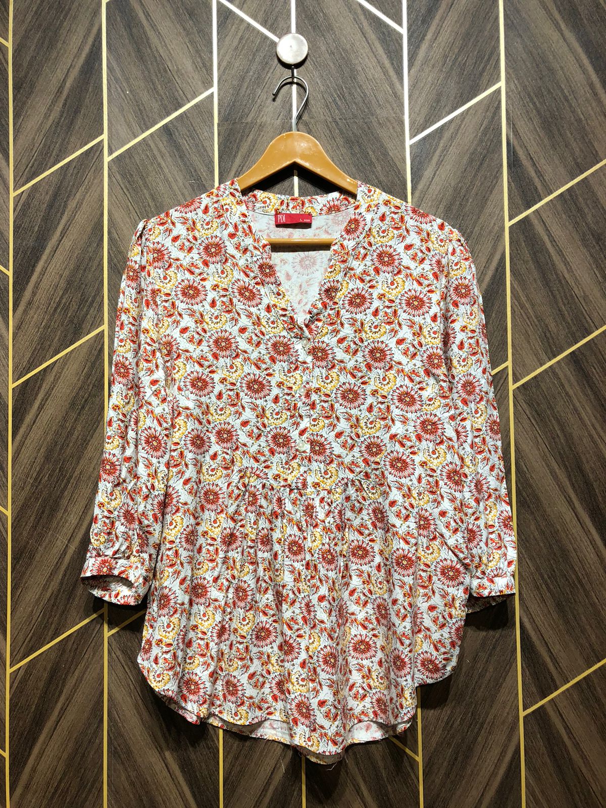 Western Top Linen – Medium Size (Chest: 19, Length: 27 )