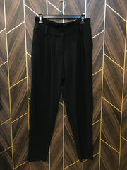 32 High Waist Pent Ankle Length Straight Fitt