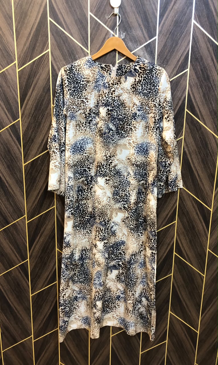 Western Long Maxi Linen Large | Size | Chest 20 | Length 48