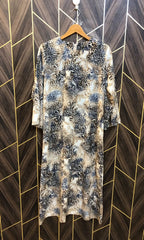 Western Long Maxi Linen Large | Size | Chest 20 | Length 48