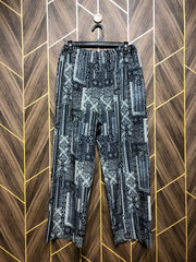 Western Chiffon Plazo Medium | Size Waist 30 to 32 | Length 38