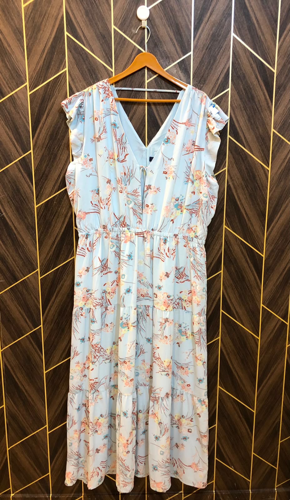 Western Long Maxi Chiffon 1XL | Size | Chest 23 | Length 60