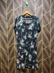Women Long Shirt Cotton X Large | Chest 21 | Length 39