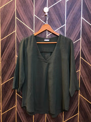Western Top Chiffon – Large Size (Chest: 20, Length: 25 )