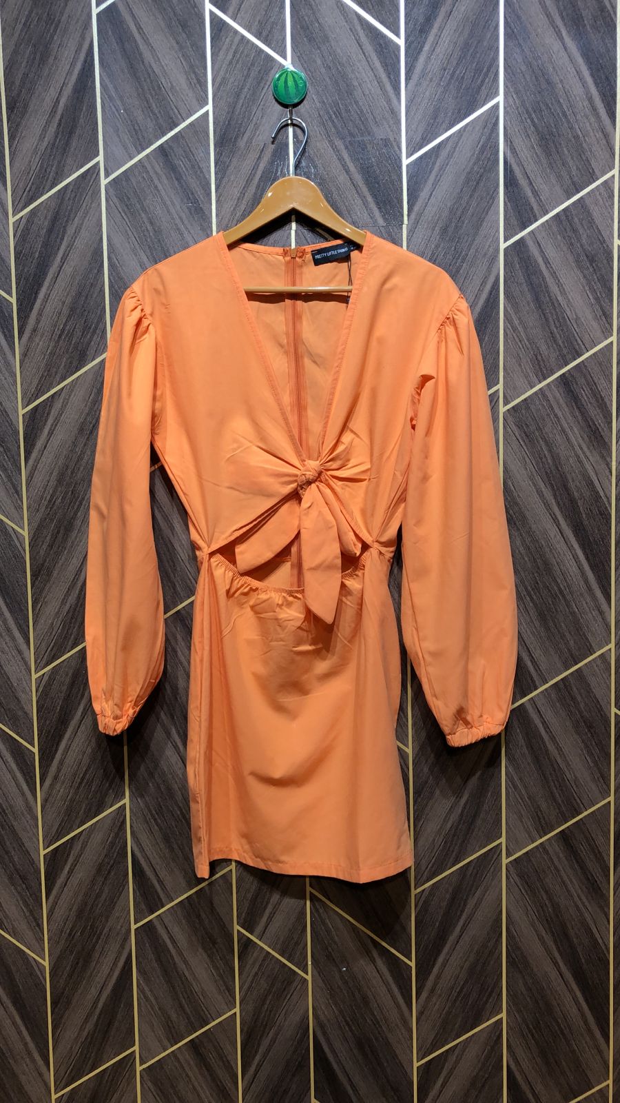 Mini Dress Cotton Small Size Chest 17 Length 34