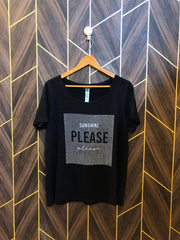 T-Shirt Jersey Medium Size Length 26 baggy