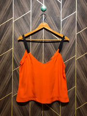 Trendy Chiffon CropTop Size X Small