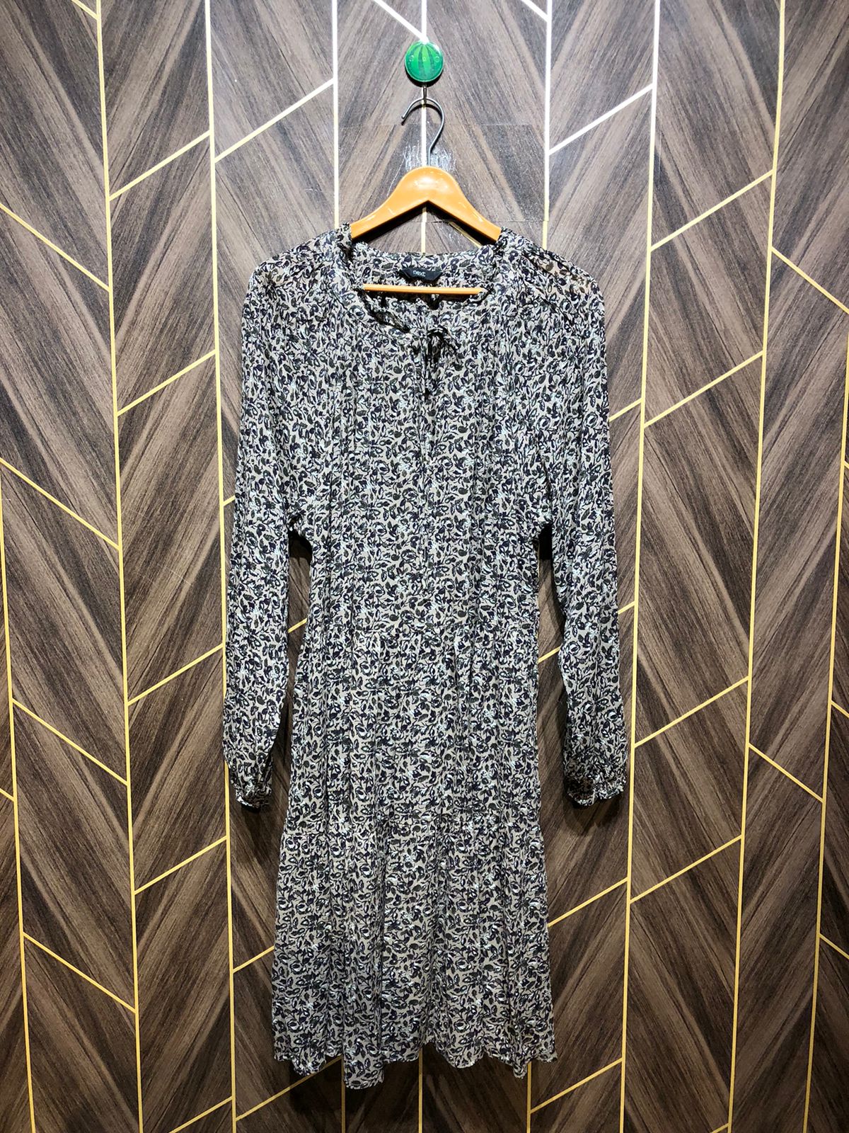 Women Long Shirt Chiffon See Through XX Large | Size | Chest 26 | Length 42