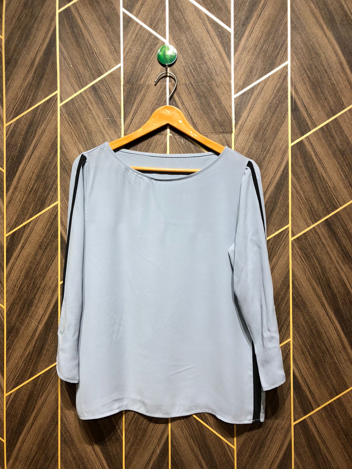 Western Top Chiffon – Large Size (Chest: 20, Length: 24 )