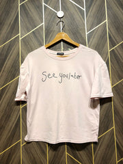 T-Shirt Jersey  baggy  Medium Size Length 22
