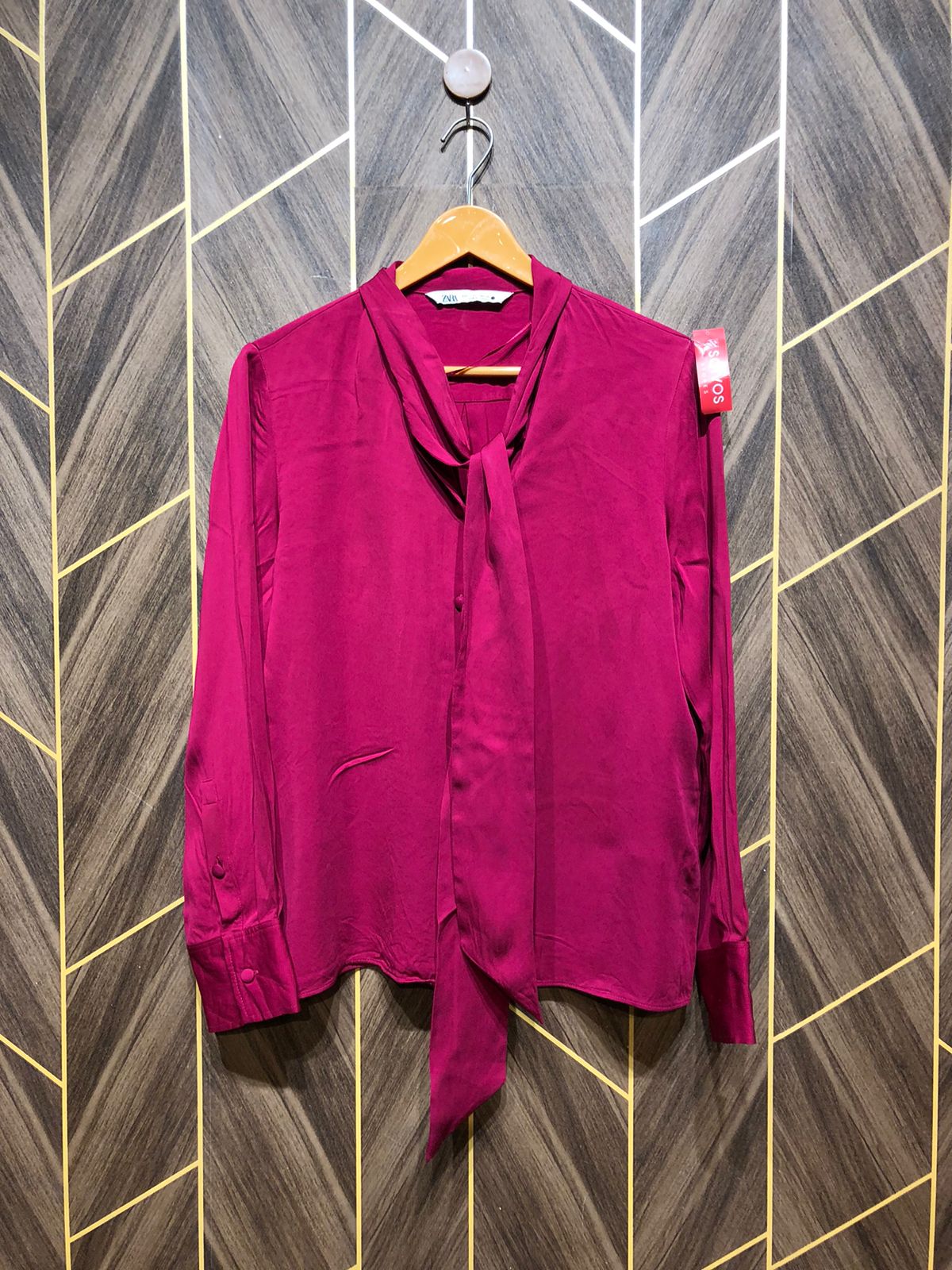Western Top Chiffon – Large Size (Chest: 20, Length: 25  )