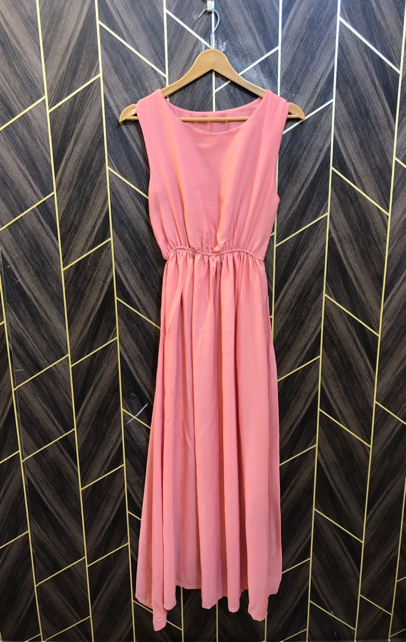 Western Long Maxi Chiffon X Small | Size | Chest 17 | Length 53