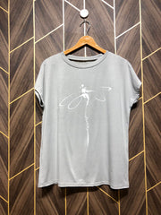 T-Shirt Jersey Large Size Length 26