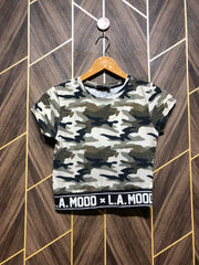 Trendy Jersey CropTop Size X Small