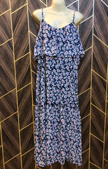 Western Long Maxi Chiffon Medium | Size | Chest 19 | Length 54