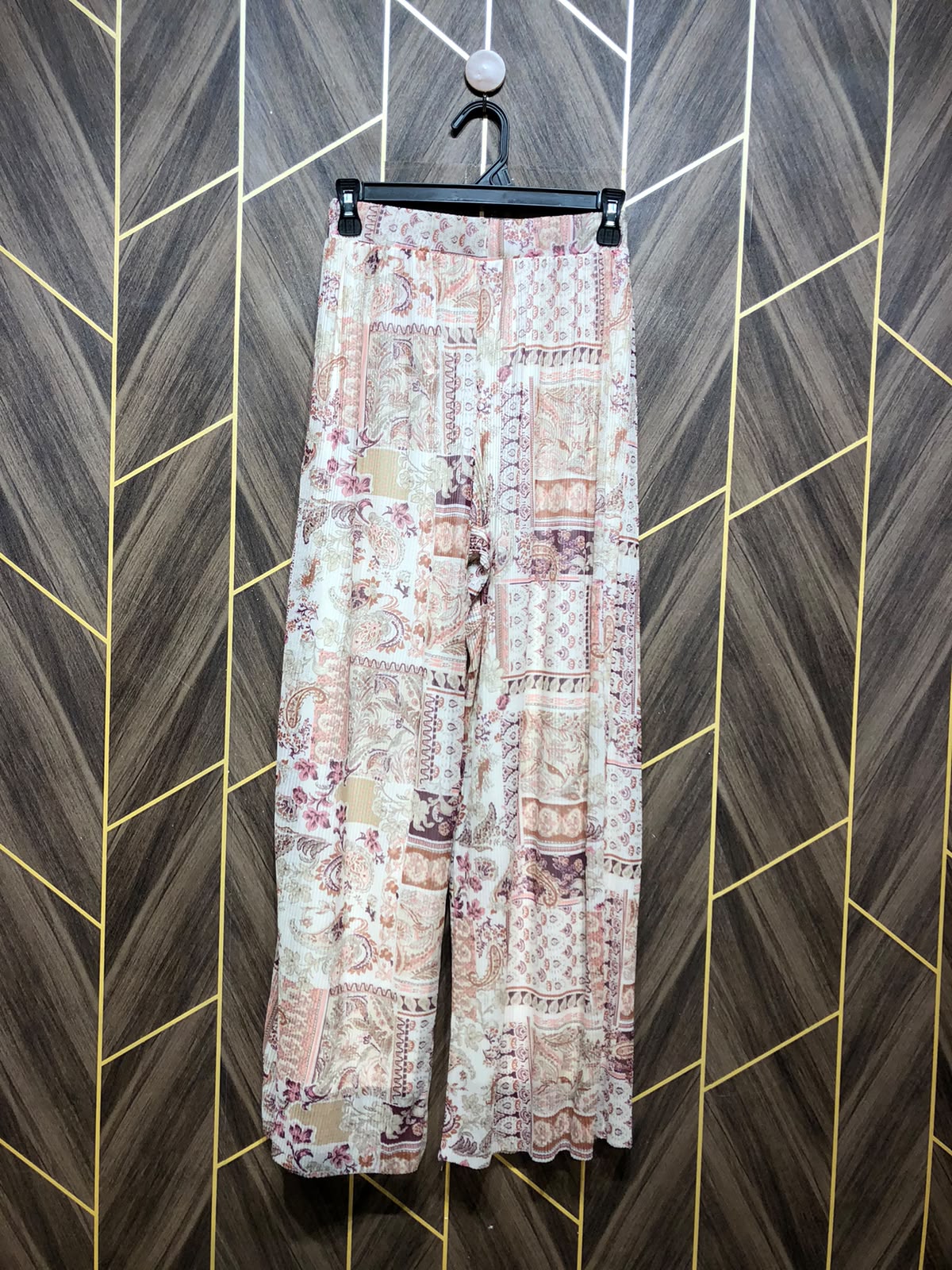 Western Jersey Plazo X Small to Small | Size Waist 26–28 | Length 40