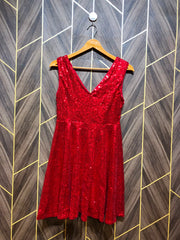 Mini Party Dress Small Size Chest 18 Length 32